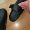 Nike mules in schwarz