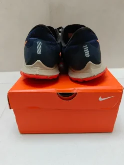Nike Pegasus mt 12 (46)Mt 46 (valt als 45 want dat is mijn maat)Kleur: blauw en oranje