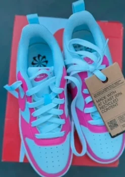 NIKE Sneaker Rosa Pink Kinderschuhe Sportschuhe Wear Gr.38 neu ovp