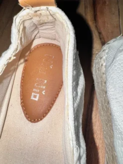 Nio Nio Damen Plateau-Espadrilles | Weiß | Gr. 36