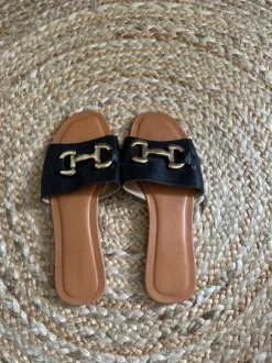 Notre-V slippers zwart mt 40
