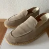 Nubikk Espandrilles Sommerschuh in Wildleder Taupe Gr. 41 Top Zustand