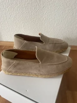 Nubikk Espandrilles Sommerschuh in Wildleder Taupe Gr. 41 Top Zustand