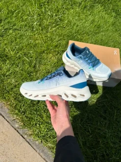 On cloud shoes