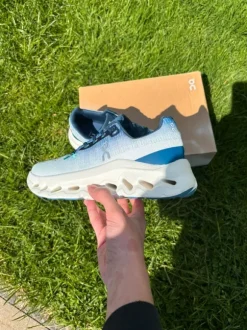 On cloud shoes