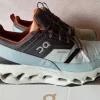 On Cloudhorizon Waterproof Herren Gr. 42 Lead/Mineral