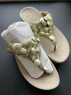 Original Fitflop Sandalen, Gold , Leder