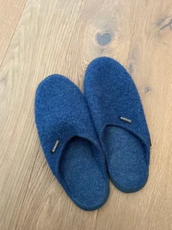 Original Giesswein Pantoffel, Größe 47, Blau, sehr gut