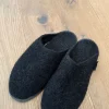 Original Giesswein Pantoffel, Hausschuhe, Größe 47, Schwarz