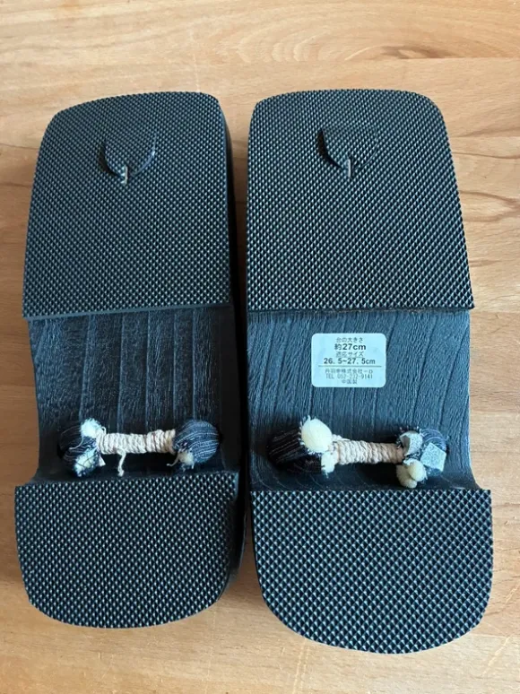 Original japanische Geta Schuhe, Cosplay