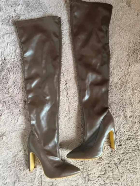 Overknee Stiefel Gr. 38