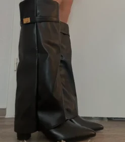 Overknee‘s Stiefel Kunstleder