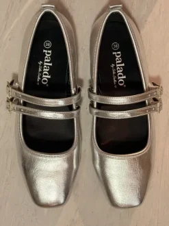 Palado by Sila Sahin Ankle strap ballet pumps - silber
