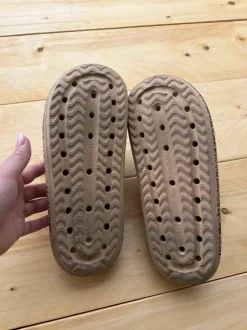 Pammys leo beige sand sandaletten wolken 44/45 ähnlich 43