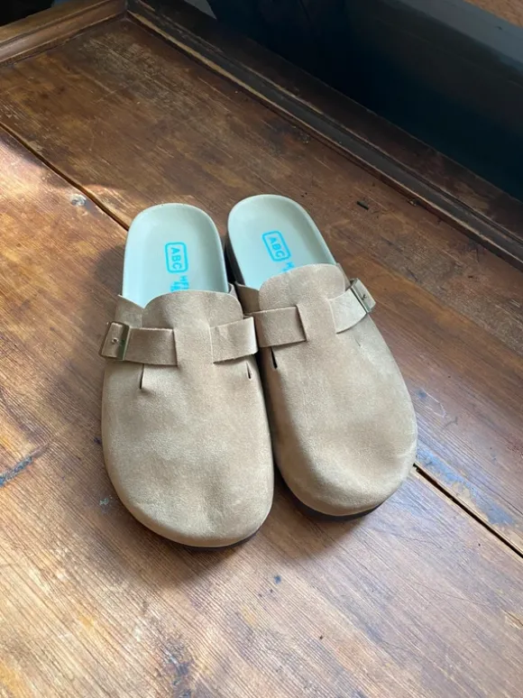 Pantoffel beige „43“ = 40/41