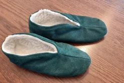 Pantoffeln, Wildleder, 43