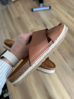 Pantolette Sandalen Leder