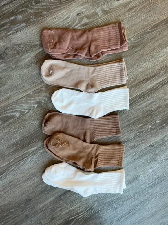 Pantoletten + Socken