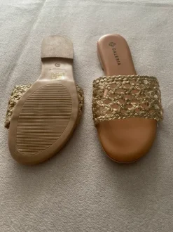 Pantoletten Leder