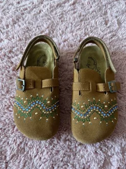 Pantoletten Leder
