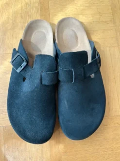 Pantoletten Wildleder