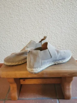 Pastellfarbene Espadrilles von Shabbies Amsterdam, Gr. 41