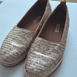 Paul Green , Espadrillles ,Gold ,Gr.6,5