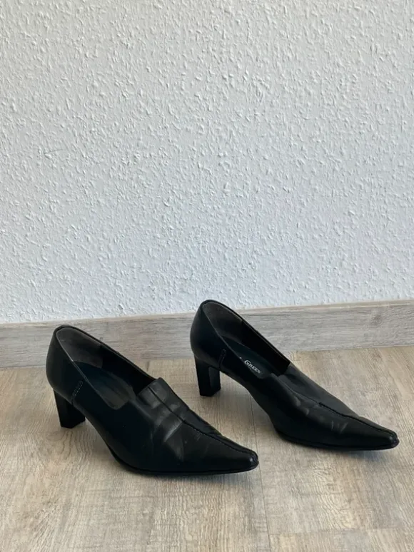 Paul Green Pumps Leder, geschlossener Schnitt, Mid Heel, Größe 37