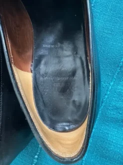 Penny Loafer schwarz echtes Leder aussen und innen, Used, but good condition