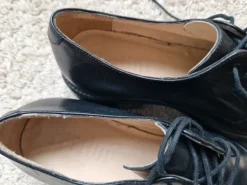 Pertini Herrenschuhe Größe 42 schwarz Leder