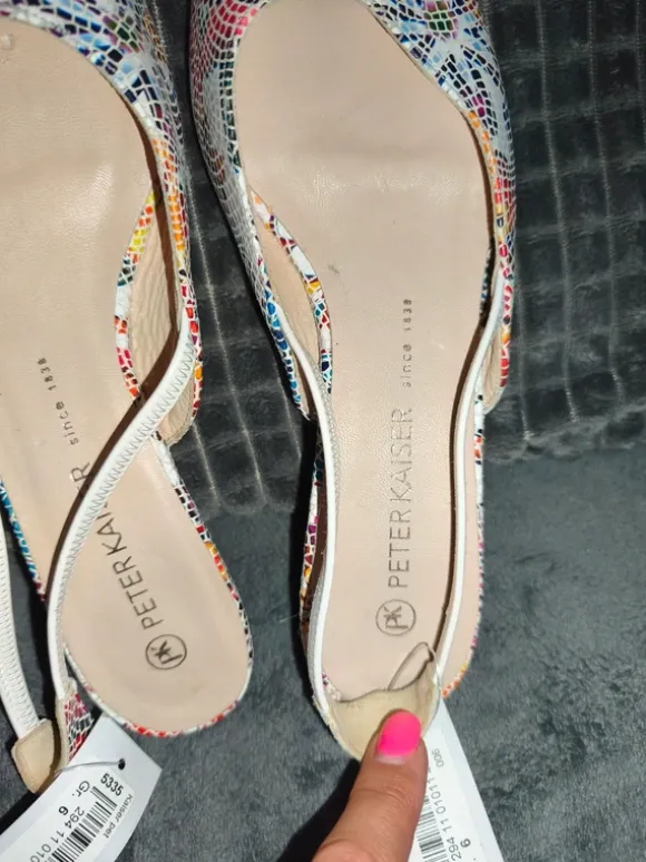 Peter Kaiser elegante Slingback-Ballerinas