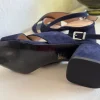 Peter Kaiser Sandalen blau Größe 38,5 neuwertig
