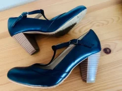 Pier One High Heels marine blau Größe 38