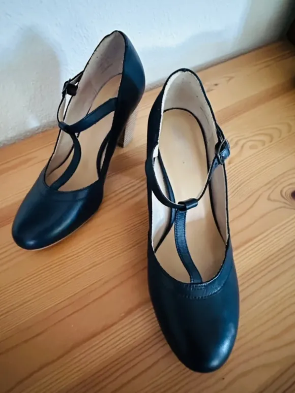 Pier One High Heels marine blau Größe 38