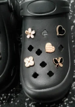 Plateau Clogs mit Charms neu 40/41