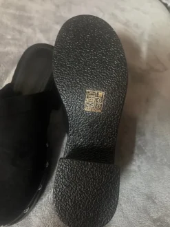 Plateauschuhe, Gr.39, schwarz