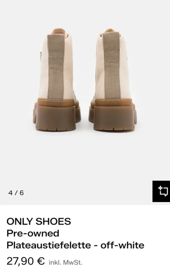 Plateaustiefelette, Festival Boots, ONLY