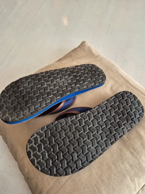 Polo Ralph Lauren Flipflops aus Leder, Gr. 44, Top Zustand