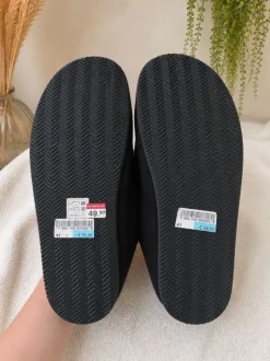 Polo Ralph Lauren Hausschuhe schwarz gefüttert Größe 41 eher 39/40neu