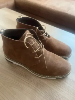 Porter & Ash Chukka Boots – Echtleder – Braun – Gr. 42 – Wie neu