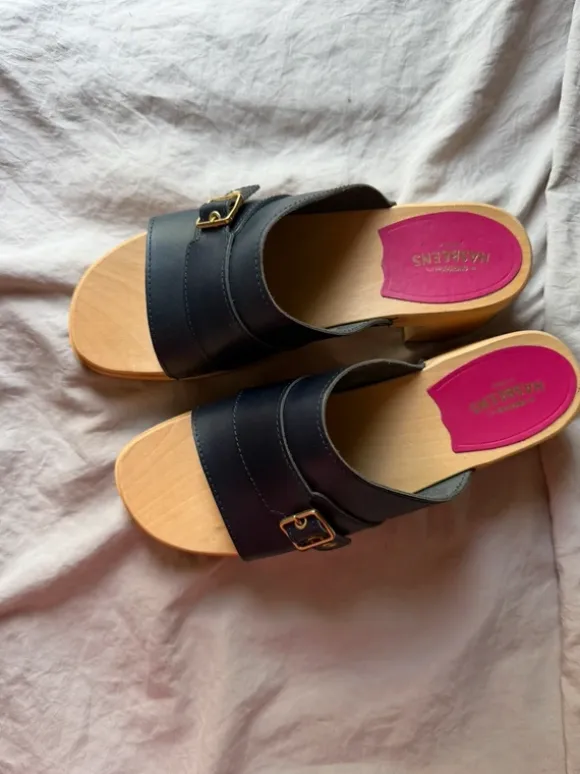 preppy slip in clog swedish hasbeens