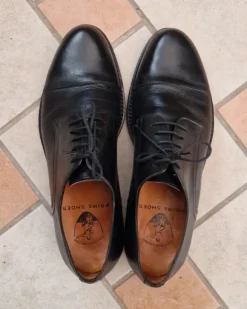 Prime Shoes Rahmengenäht schwarz Größe 45 (UK 10,5)