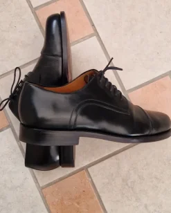 Prime Shoes Rahmengenäht schwarz Größe 45 (UK 10,5)