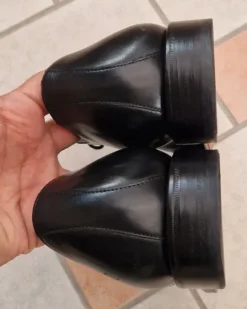 Prime Shoes Rahmengenäht schwarz Größe 45 (UK 10,5)