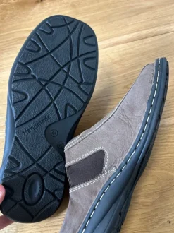 Pro Pedo Herren Slipper Leder Gr. 44