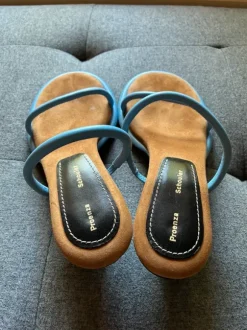 Proenza Schouler mules kitten heel sandals