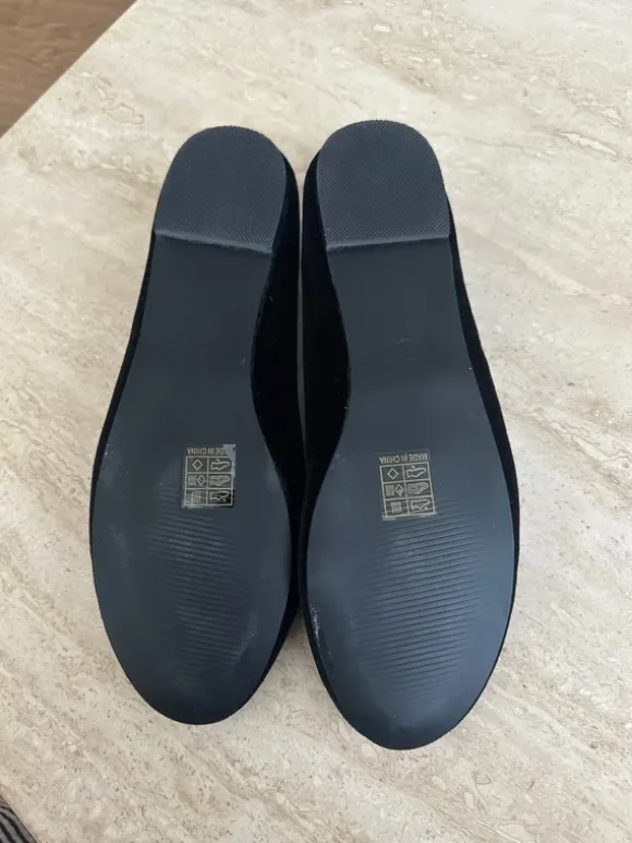 Public Desire Samt Ballerinas NEU