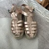 Pull&Bear espandrilles römersandalen Bast rosa Gr. 38