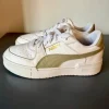 Puma CA Pro Classic Sneaker weiß/khaki oliv Gr. 40 Leder