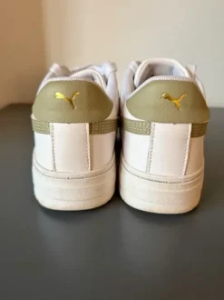 Puma CA Pro Classic Sneaker weiß/khaki oliv Gr. 40 Leder